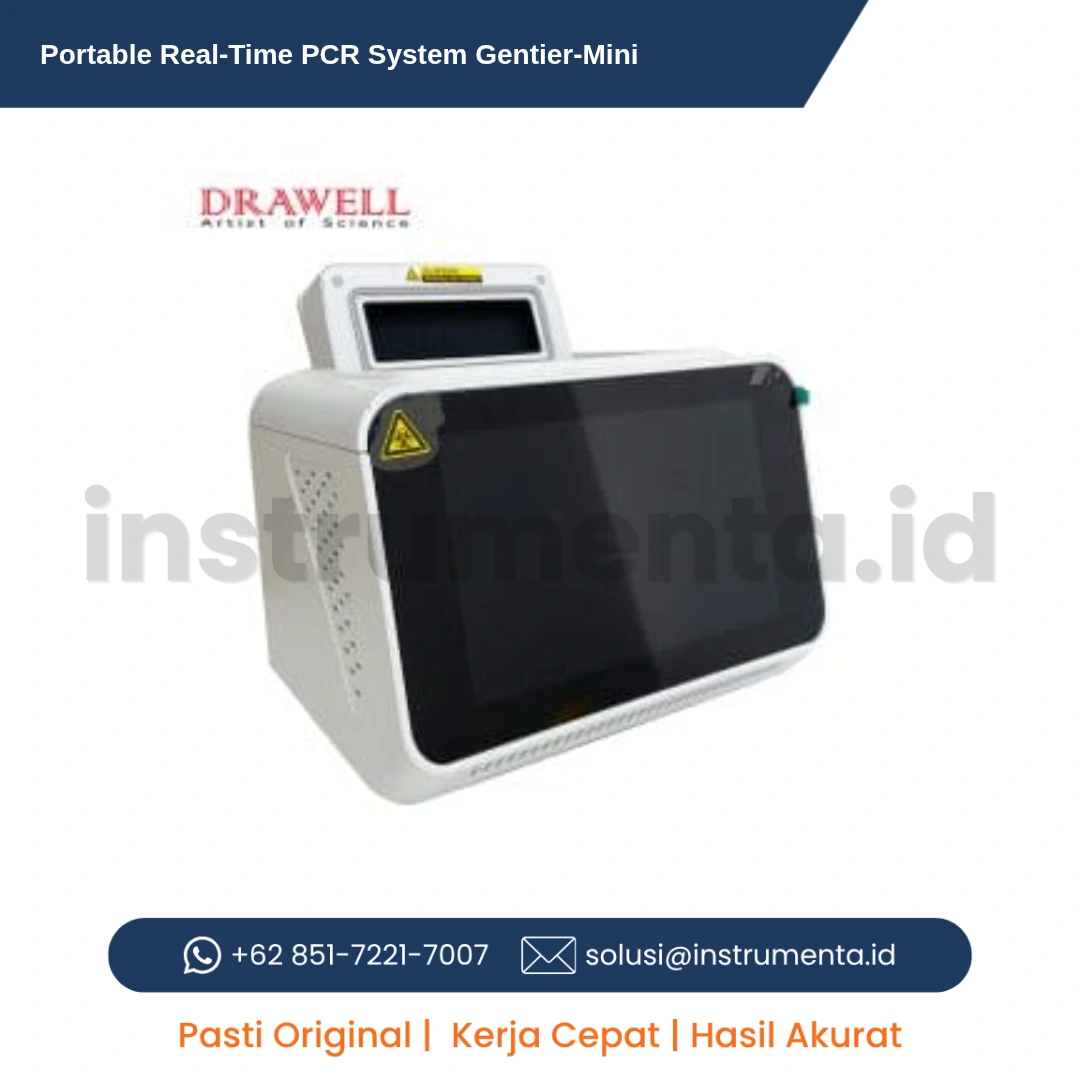 Jual Portable Real-Time PCR System Gentier-Mini - Distributor Resmi Drawell, Ready Stock untuk Laboratorium Mobile dan On-Site